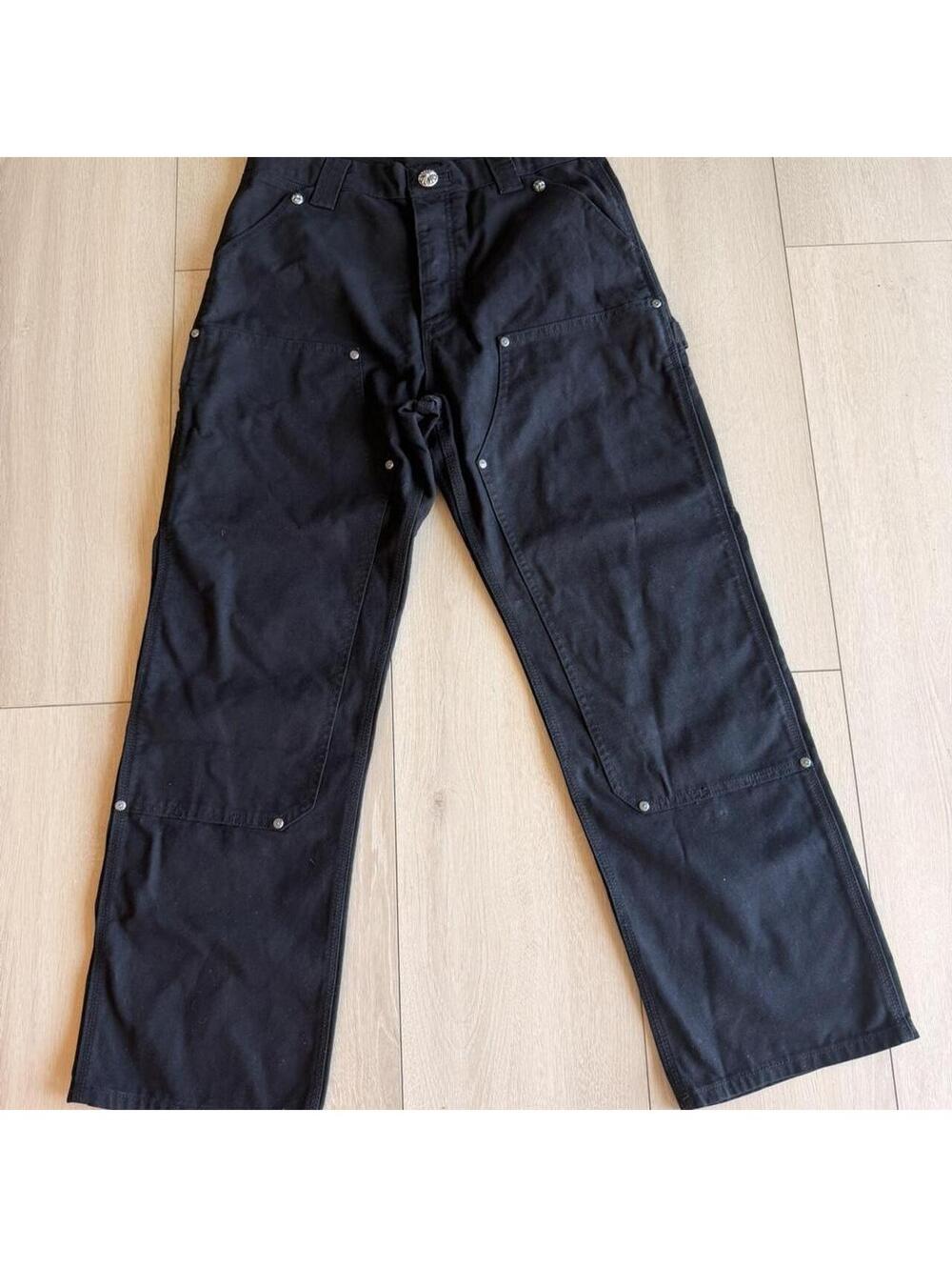 Chrome Hearts Men's Black Trousers
